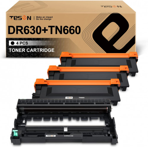TN660+DR630 Drum and Toner combo pack